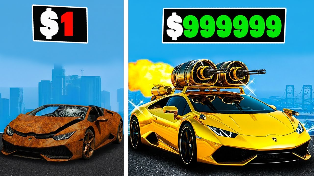 Franklin & Shinchan Unlocking $0 to $99,999,999 Car in GTA 5