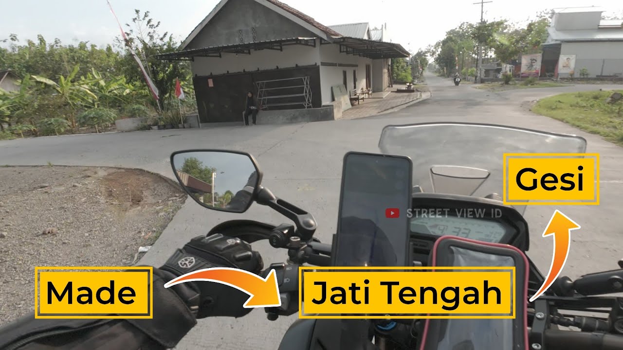 Jalan Dari Made Ke Gesi Via Jatitengah 2024 - SRAGEN - INDONESIA
