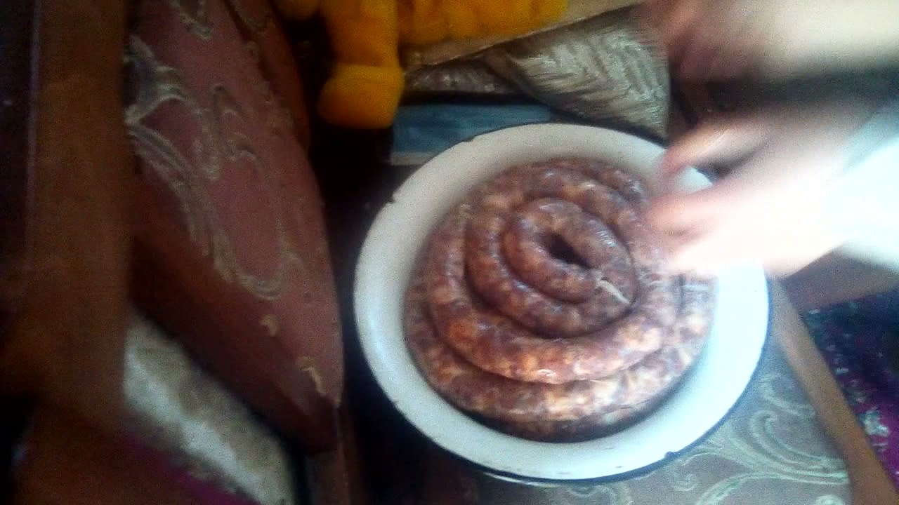 🍗🍗🍗Домашня ковбаса по- Закарпатськи(пікниця,гурка)