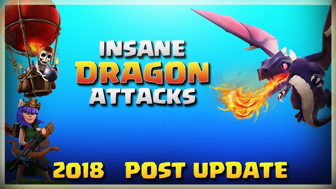 Insane DRAGON Attacks | Top 3 Star Attack | TH11 War Strategy #166 | COC 2018 |