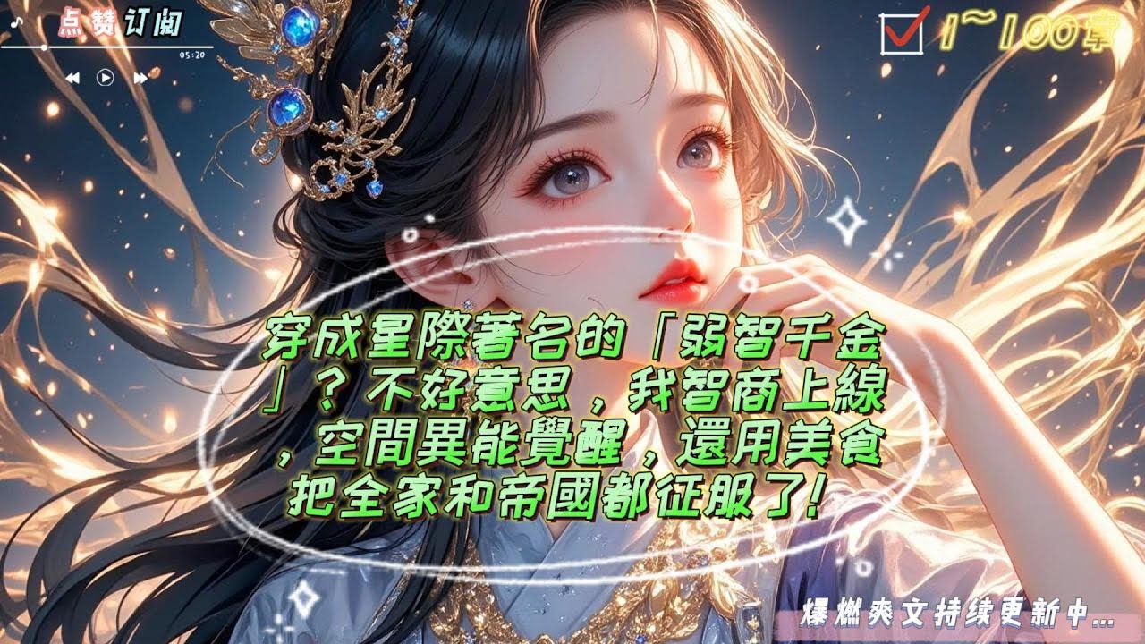 穿成星際著名的「弱智千金」？不好意思，我智商上線，空間異能覺醒，還用美食把全家和帝國都征服了！