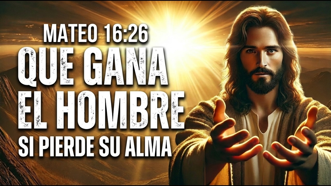 Mateo 16:26 explicado: ¿Qué gana el hombre si pierde su alma?