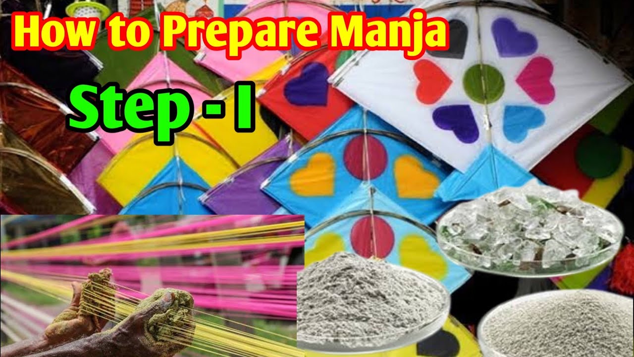 ঘুড়ির লড়াইয়ের মাঞ্জা | How To Make Glass Powder for Manja at Home | Home Made Glass Powder |