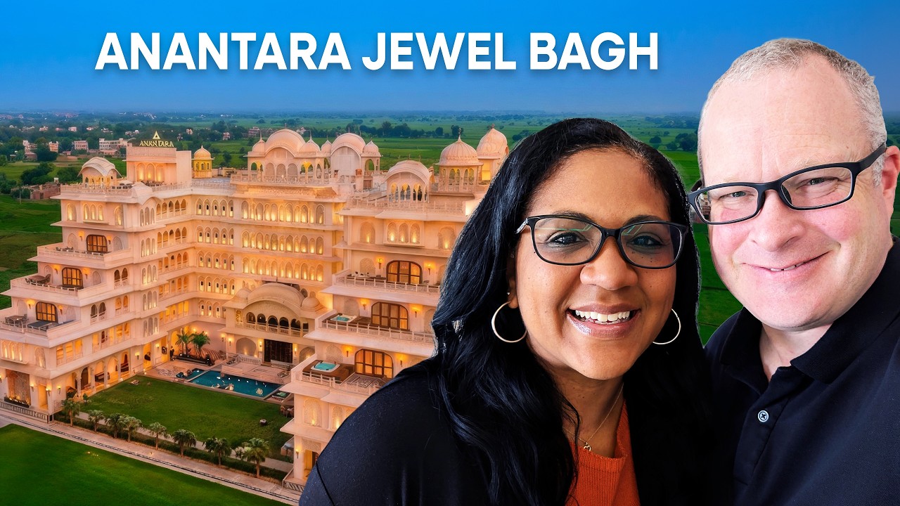 Anantara Jewel Bagh Jaipur FULL Hotel Tour | Luxury 5-Star Rajasthan Palace Stay in Pink City