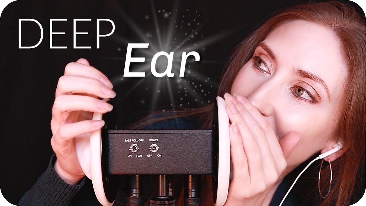 ASMR Deep Ear Whisper 💤 Gentle Ear Massage, Trigger Words & Ramble to Distract Your Thoughts 💙