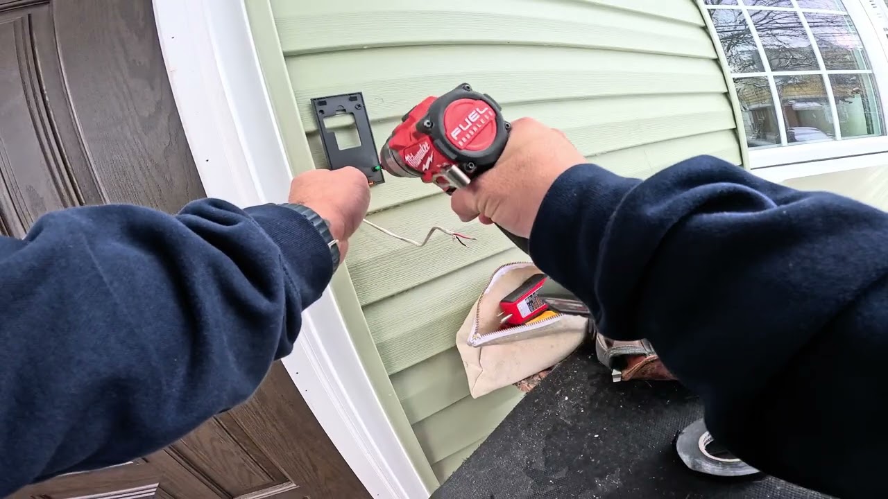POV Ring Doorbell Install!