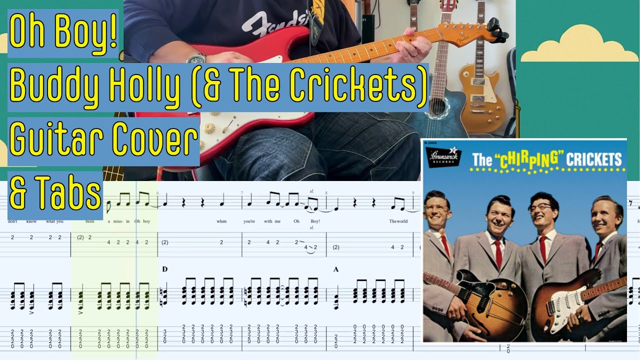 Oh Boy! (Buddy Holly) Guitar Cover with Tabs