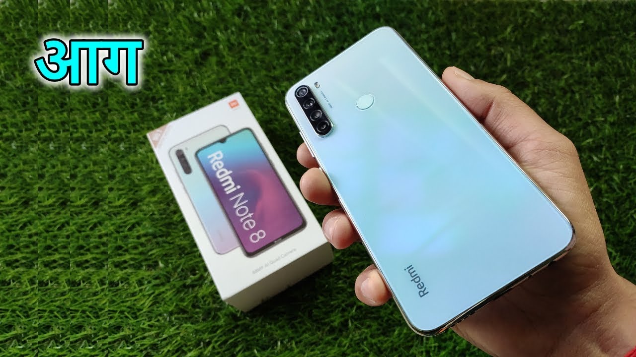 Xiaomi REDMI NOTE 8 Moonlight White | UNBOXING & REVIEW | Camera Test | Best SMARTPHONE Under 10000