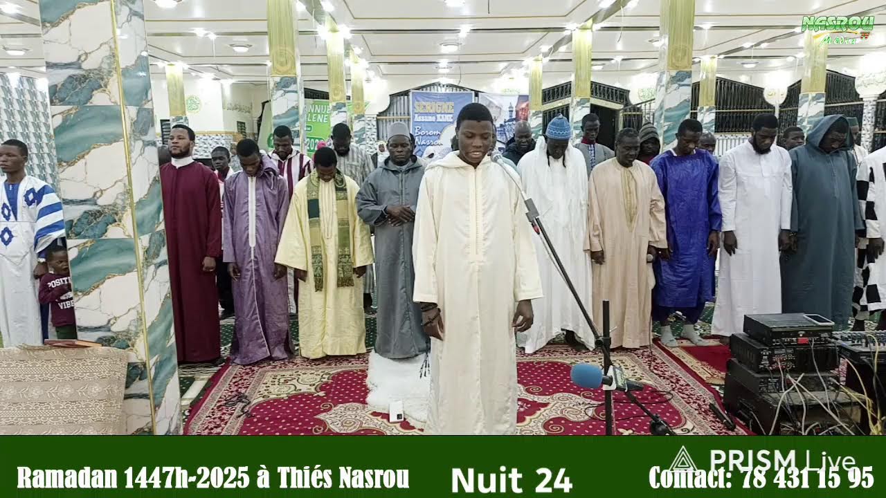 Live streaming of NASROU TV média Vivification du Moi de Ramadane Chez Serigne Assane kane Nasrou