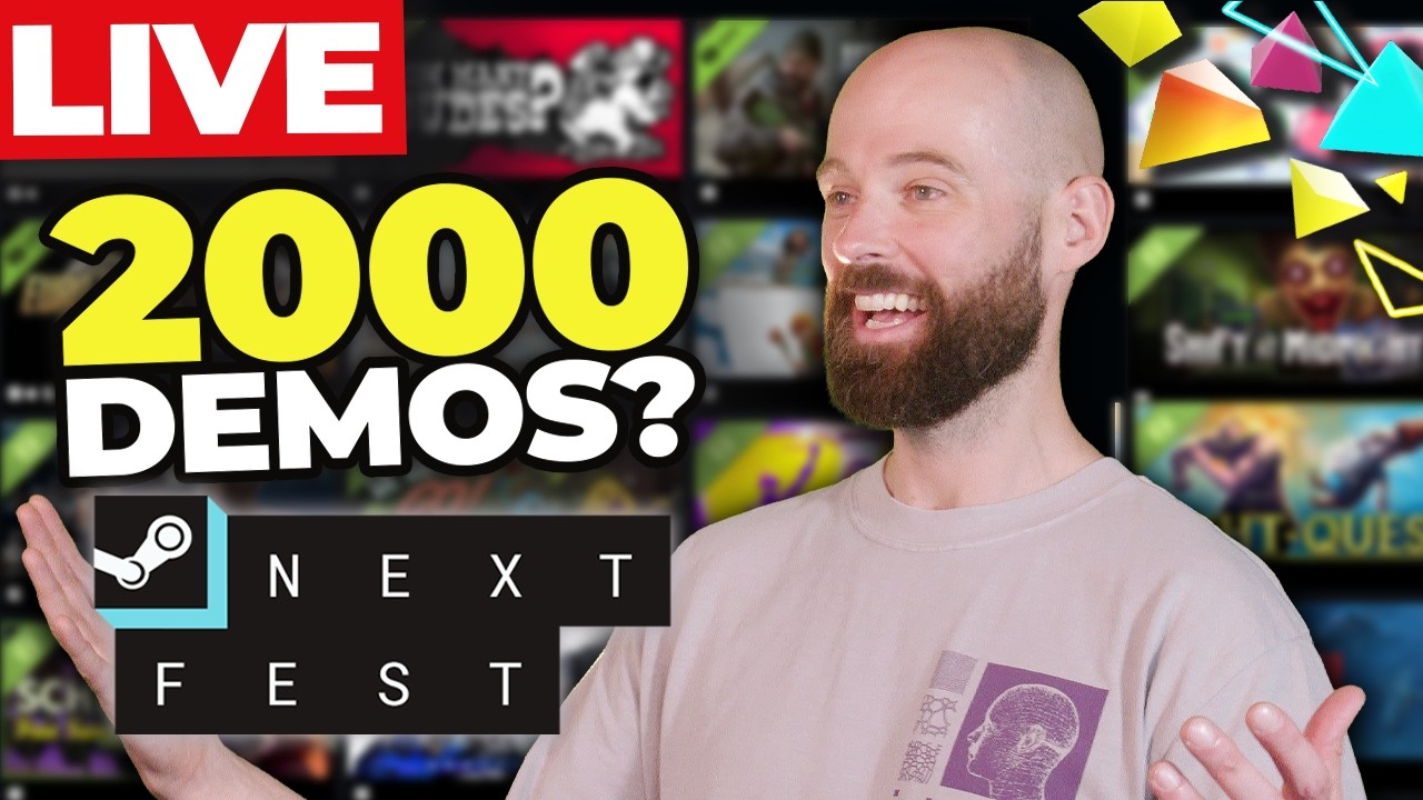 Can we play EVERY Steam Next Fest demo? (Day 1)