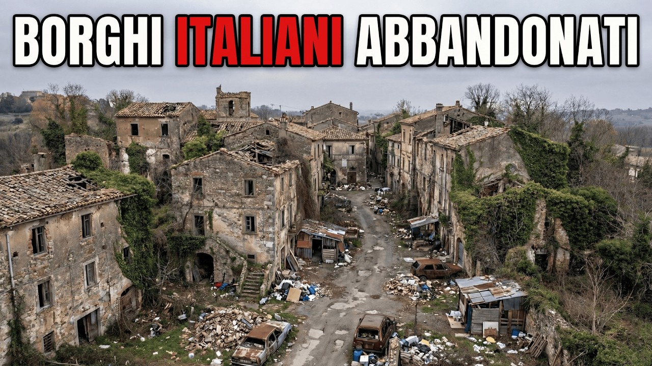 12 Borghi Fantasma che lo Stato NON Vuole che tu Conosca (Troppo Inquietanti)