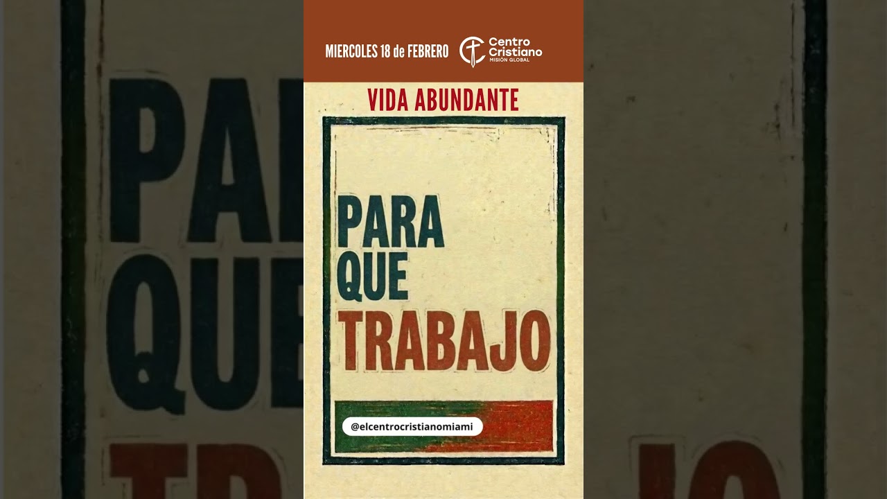 Para que trabajo