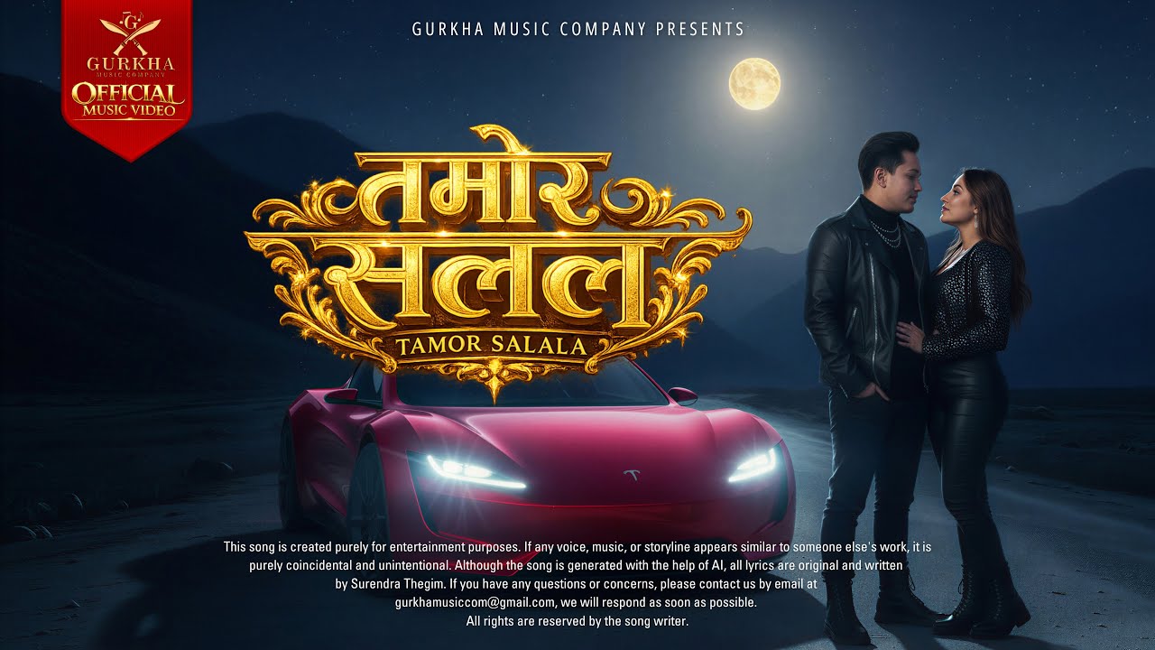 Tamor Salala | तमोर सलल | Official Music Video | Surendra Thegim | Gurkha Music Company 