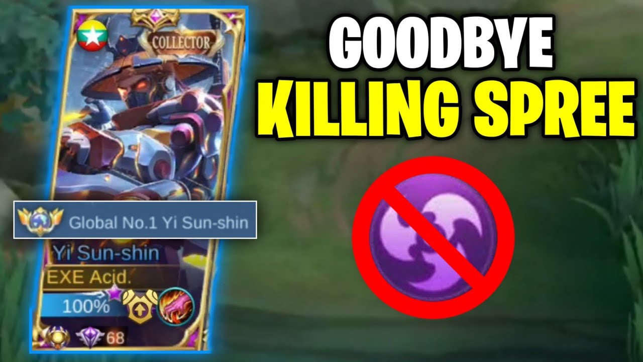 Goodbye Killing Spree!! NEW BEST HACK EMBLEM YSS NEW PATCH 2023 | TOP 1 GLOBAL YSS EMBLEM | - MLBB
