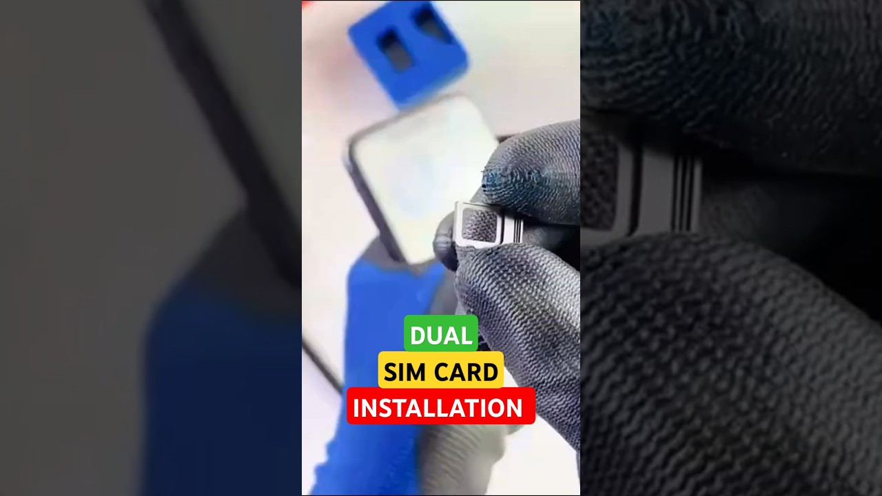 How to Insert & Use Dual SIM Cards on iPhone #shorts