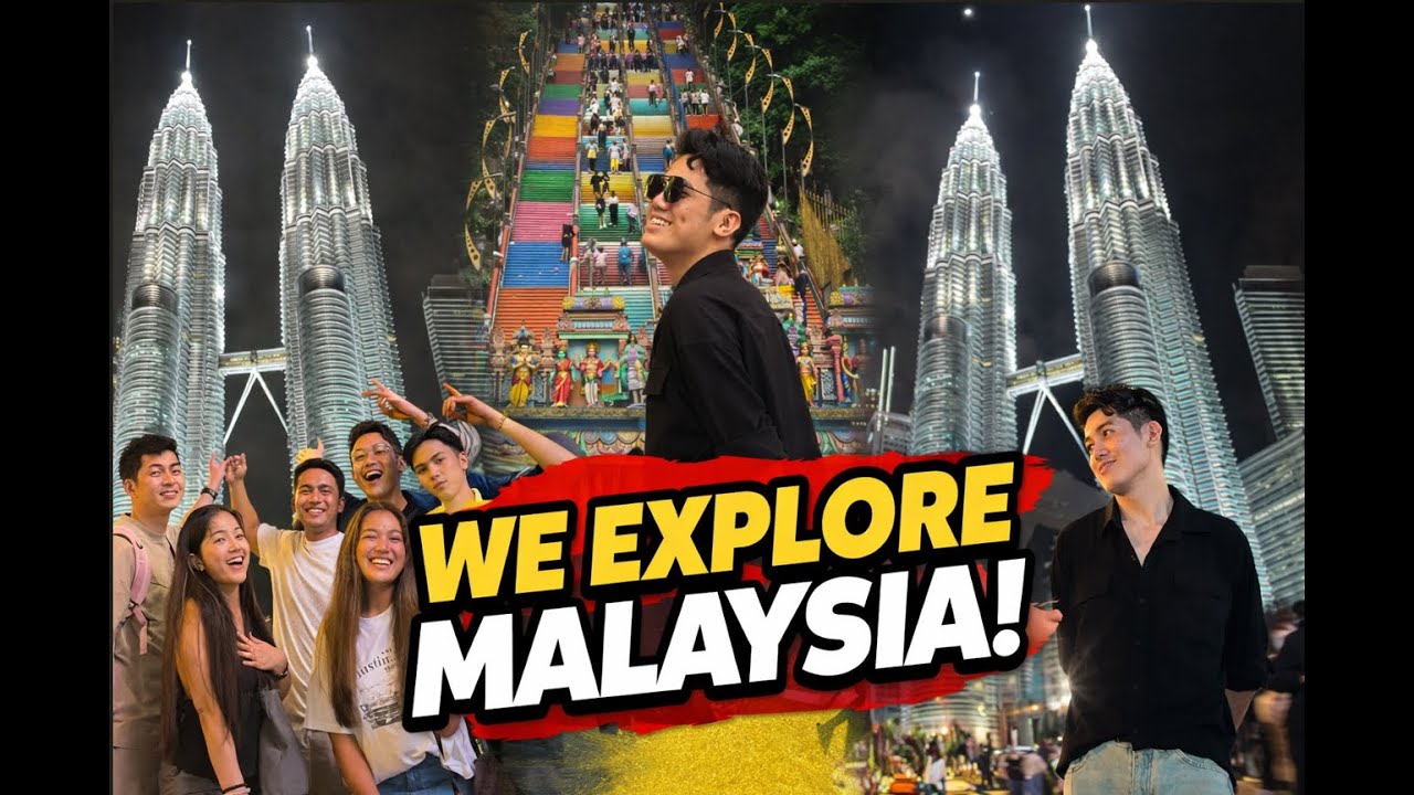 Malaysia Travel Vlog 🇲🇾 | Exploring Kuala Lumpur, Batu Caves & City Nights