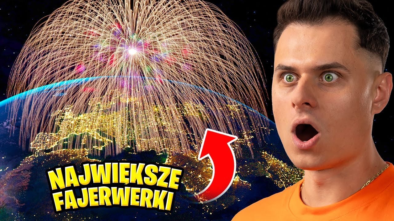 NAJWIĘKSZE FAJERWERKI ŚWIATA!