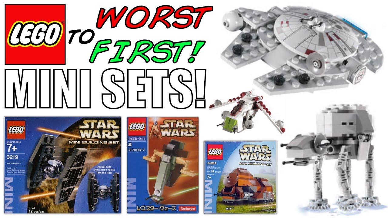 LEGO Worst To First | ALL LEGO Star Wars MINI Sets!