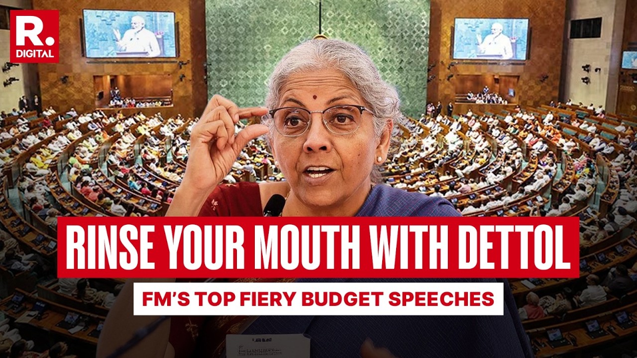 FM Nirmala Sitharaman Budget Speech Viral Moments | Budget 2026 | Budget News 2026