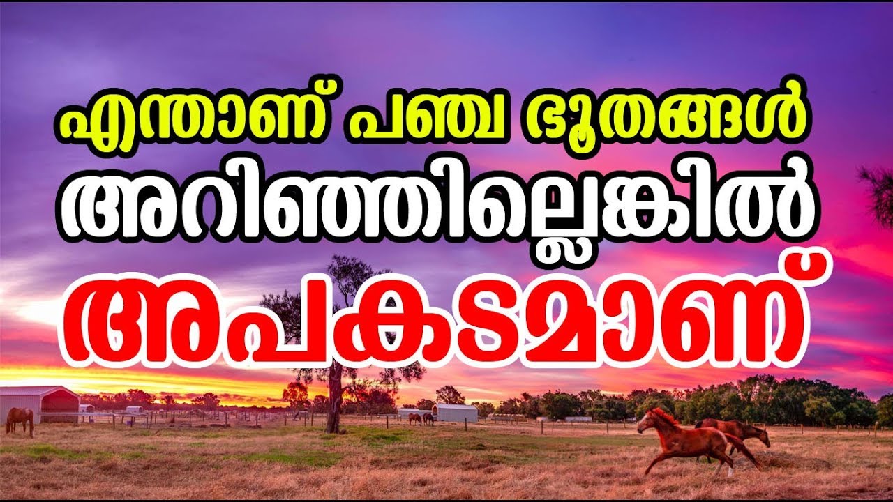 എന്താണ് പഞ്ചഭൂതം |Panchabhut-| അറിയില്ലെങ്കിൽ അപകടം