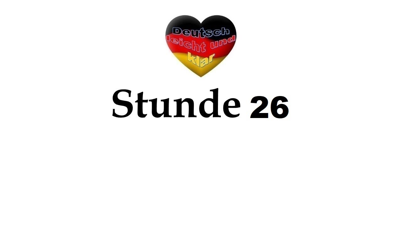 Stunde 26
