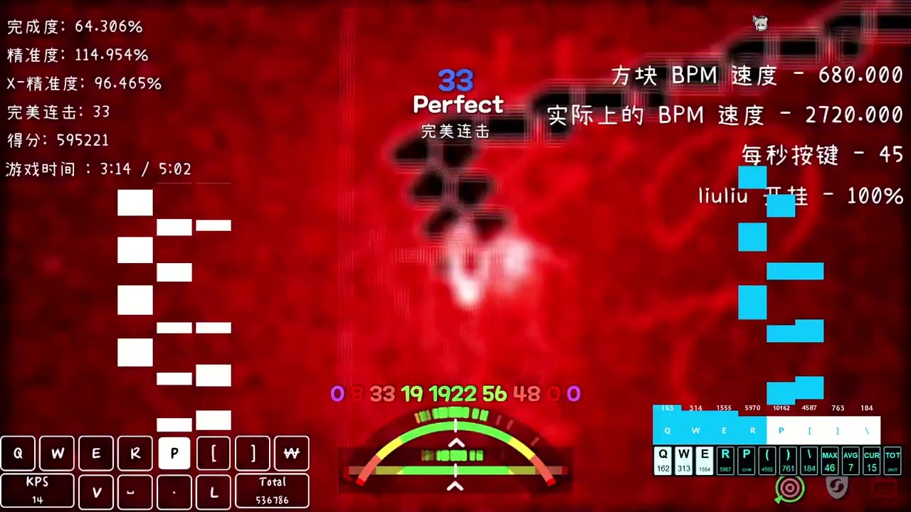【ADOFAI】Shirai - Breakthrough the Mirrors One pass, X - Accuracy: 94.70%