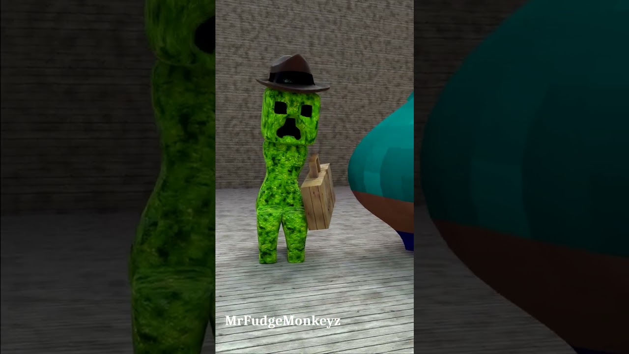 Minecraft Fat Herobrine is Weird #Shorts