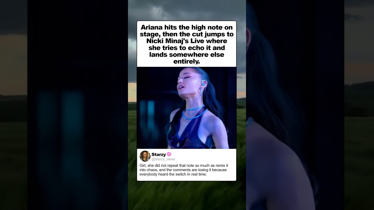 WHAT HAPPENED WHEN NICKI MINAJ'S LIVE GOT MORE ATTENTION THAN ARIANA