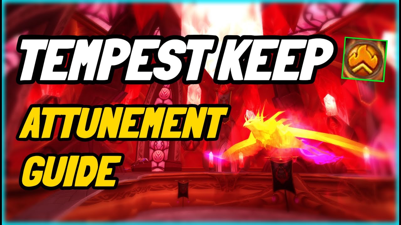 Wow TBC Tempest Keep Attunement Guide - Champion of the Naaru