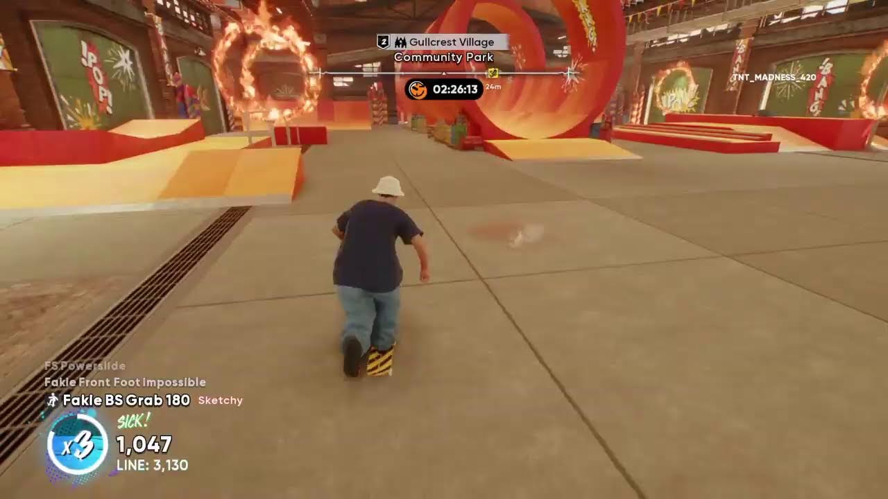 doing skate. challenges LIVE
