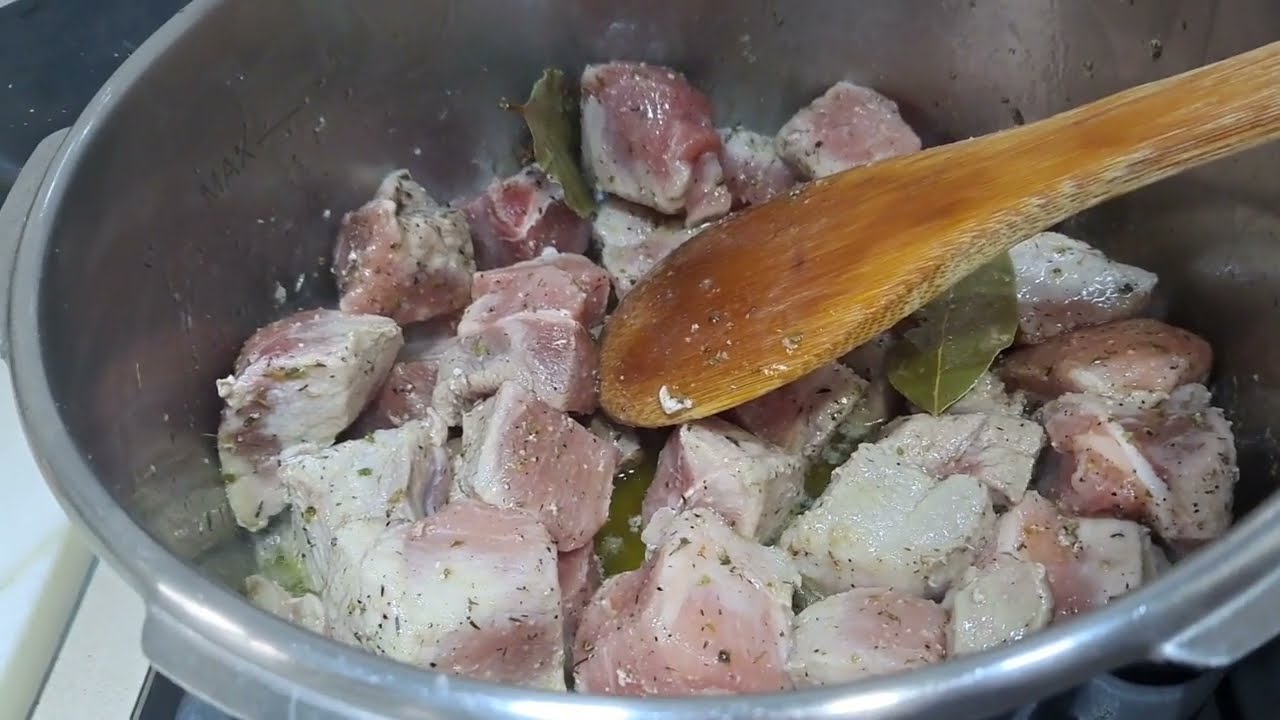 Guiso de carne con garbanzos🍖👌😉