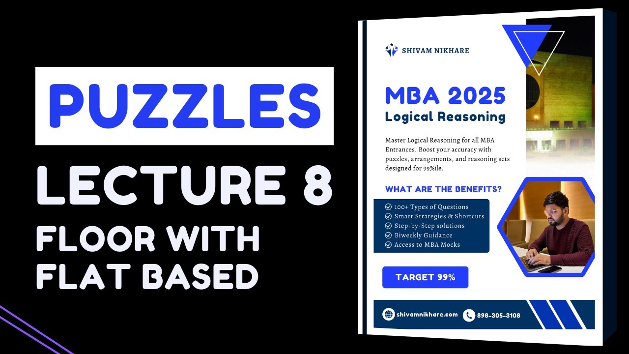 MBA CET | L8 Flat Based Puzzles
