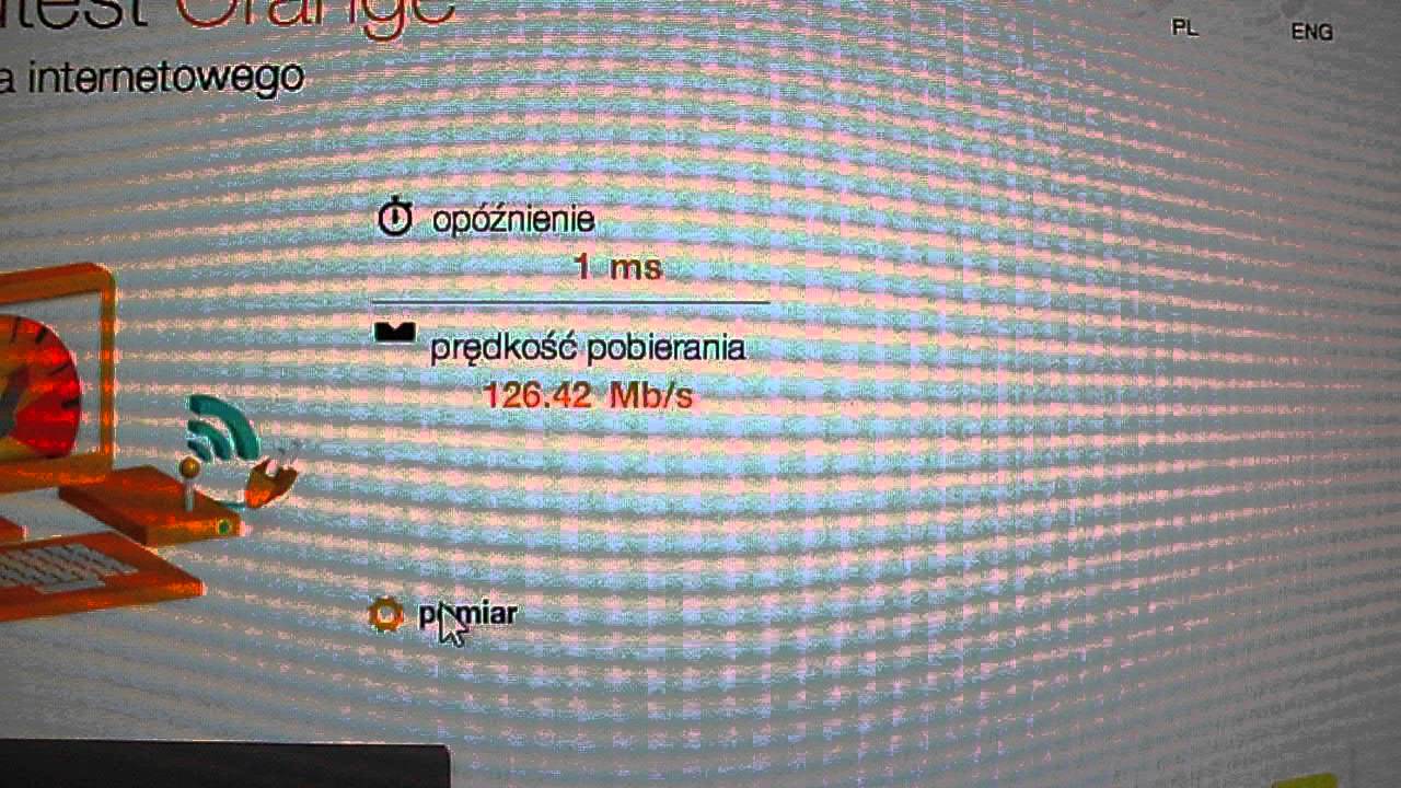 Test łącza UPC na Śląsku