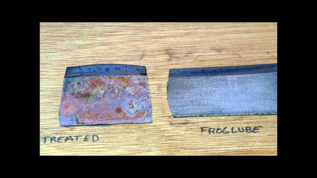 FrogLube Rust Test