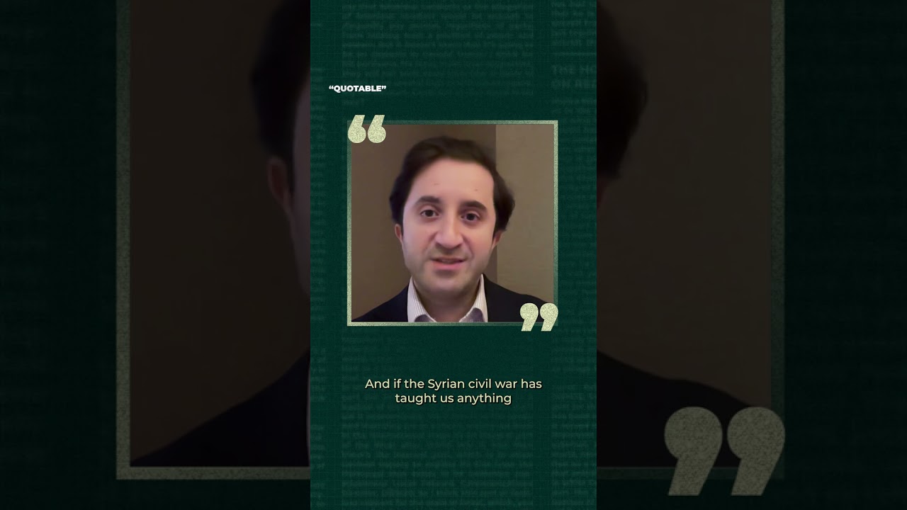 Syrian opposition forces must brace for 'coming pushback' | Quotable