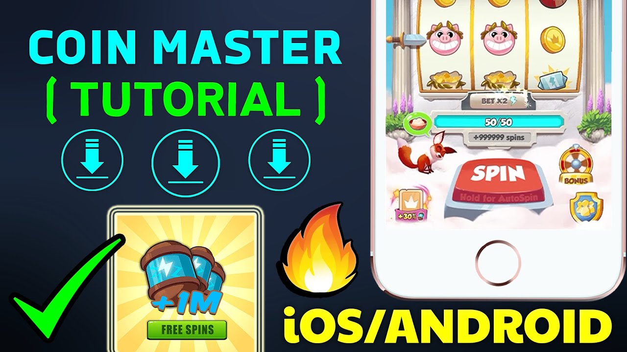 Coin Master HACK Tutorial For Unlimited Spins & Coins Mod Apk (iOS/Android)