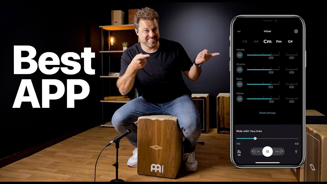 BEST App for Cajon Players - Moises App