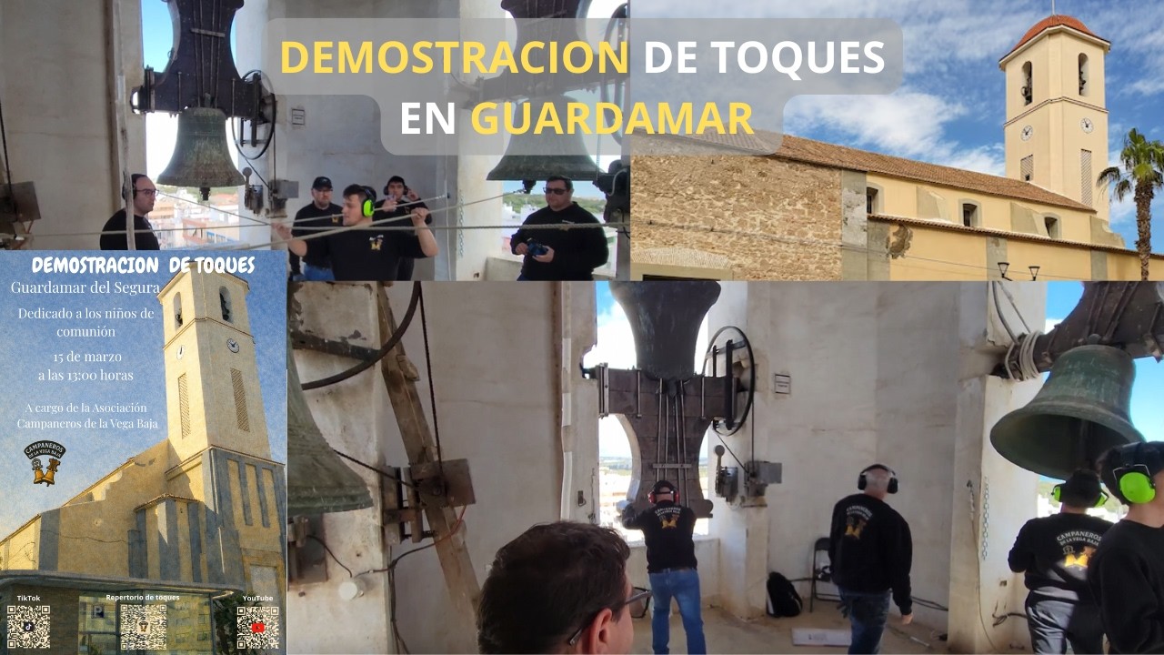 Demostración de toques de Guardamar del Segura - 15/03/2026