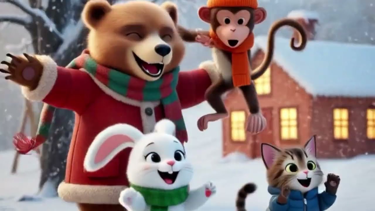 Sardi Aayi | Bhaloo Ki Mazedaar Kahani 🐻 | Winter Poem for Kids | Infobells Style