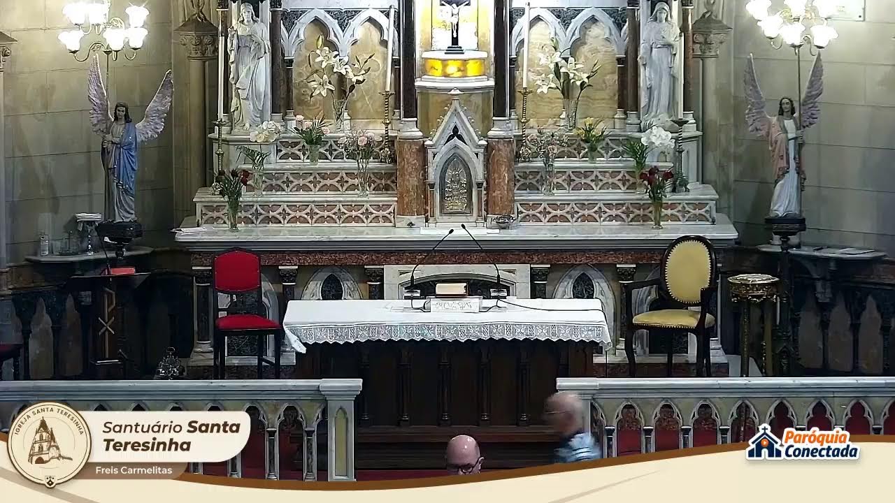 Santa Missa das 18h. Reze conosco!
