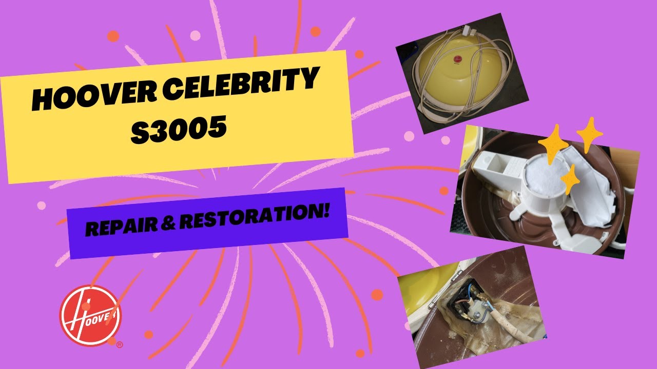 Fixing a DEAD Hoover Celebrity floating vacuum!