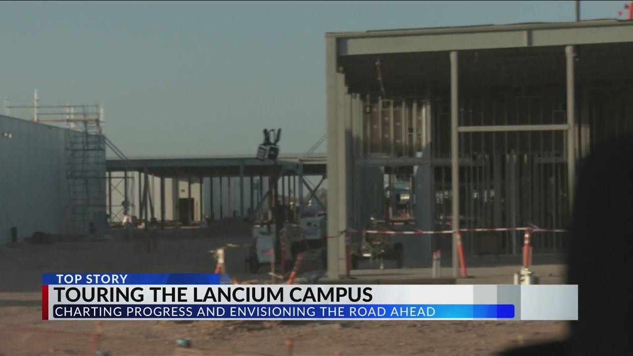 Touring the Lancium campus, establishing Abilene as a 