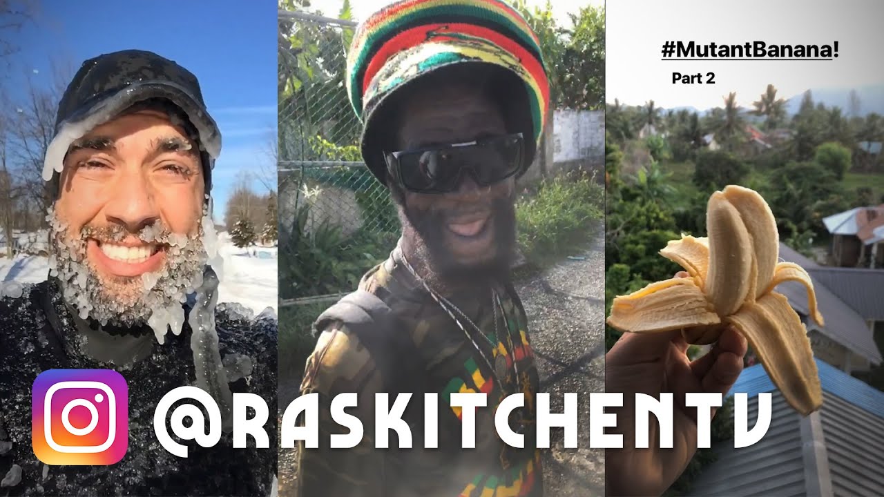 Ras Kitchen Instagram Stories Compilation @RasKitchenTV!