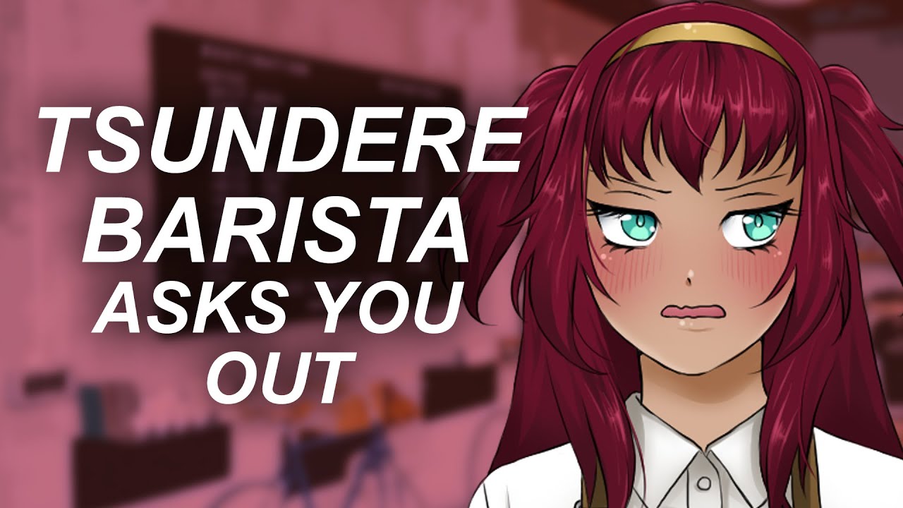 Tsundere Barista Asks You Out | ASMR Roleplay [Visual Novel Style]
