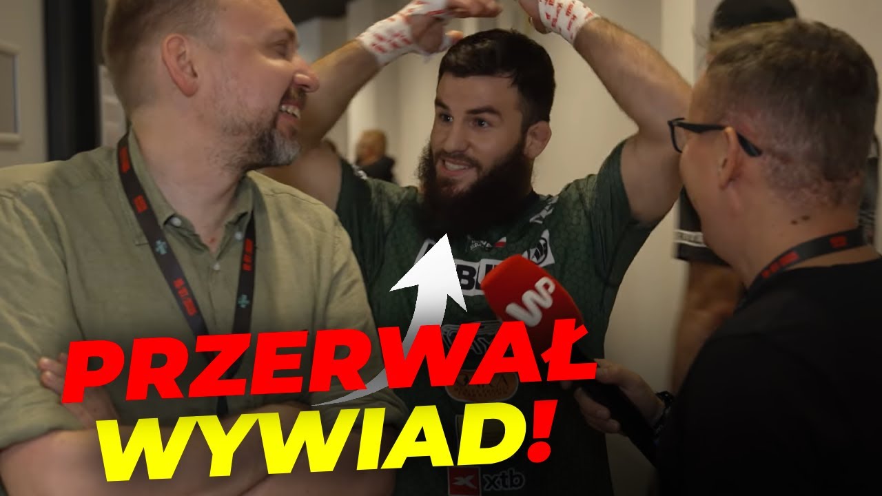 Soldajew przerwał wywiad. Rysiewski podsumowuje gale i ocenia łokcie Zielińskiego