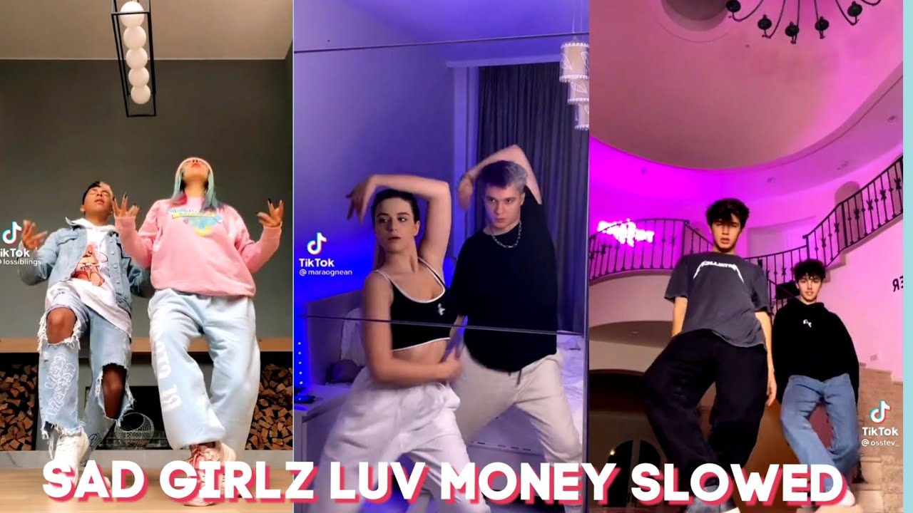 Sad girlz luv money slowed | TikTok compilation videos 2021