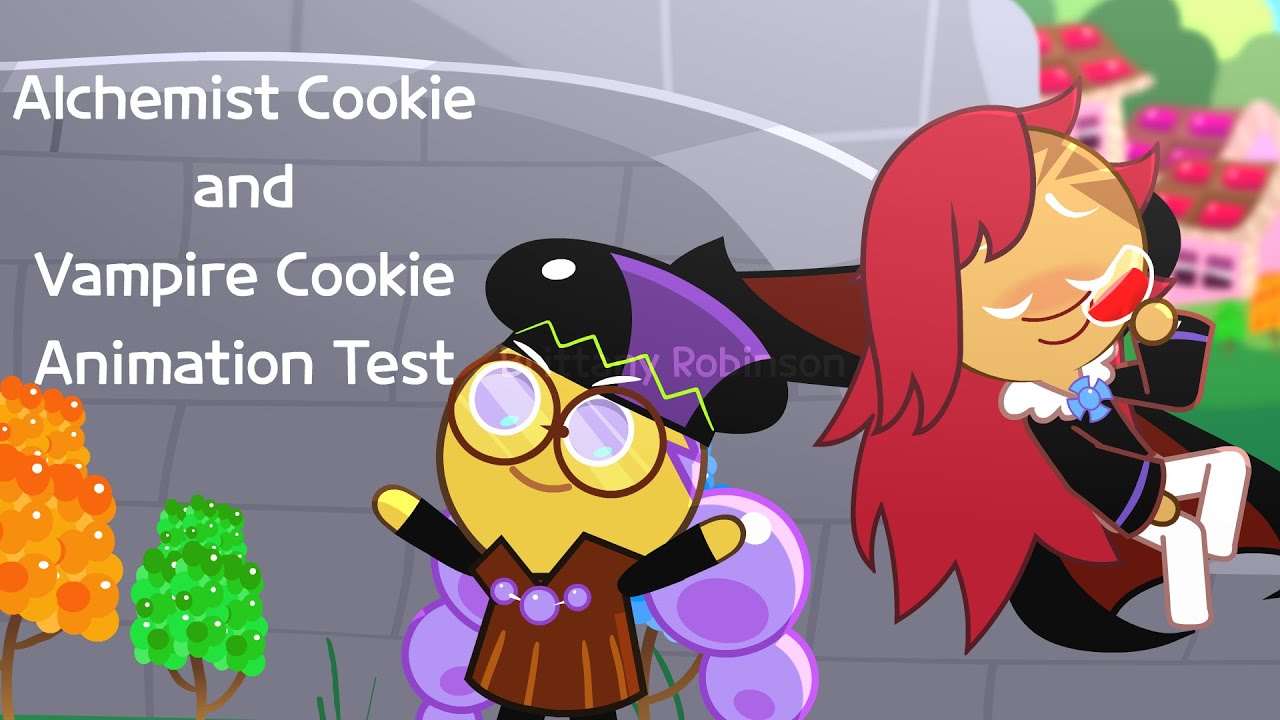 📗🍷🍪Alchemist Cookie and Vampire Cookie (Cookie Run: Kingdom Animation Test)🍪🍷📗