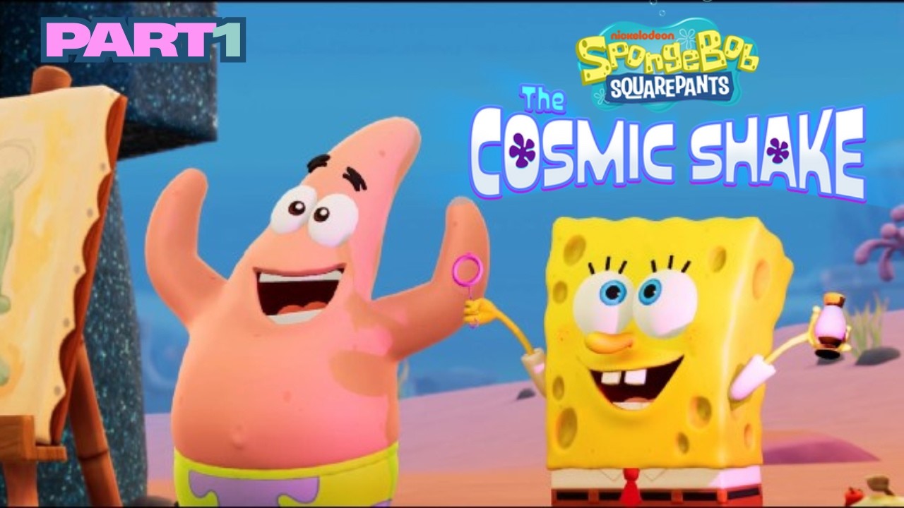 Прохождение игры SpongeBob SquarePants: The Cosmic Shake, часть 1 — Бикини Боттом.