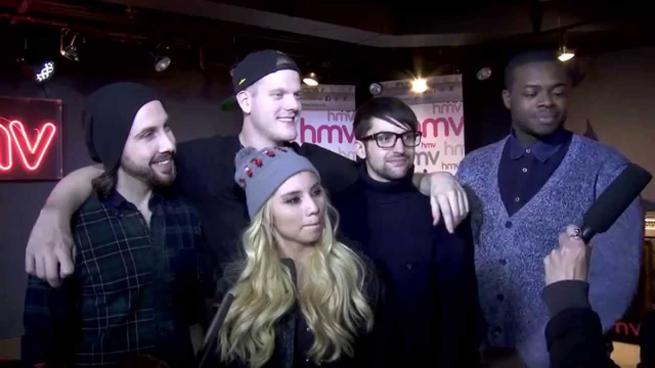 hmv chats with PENTATONIX!