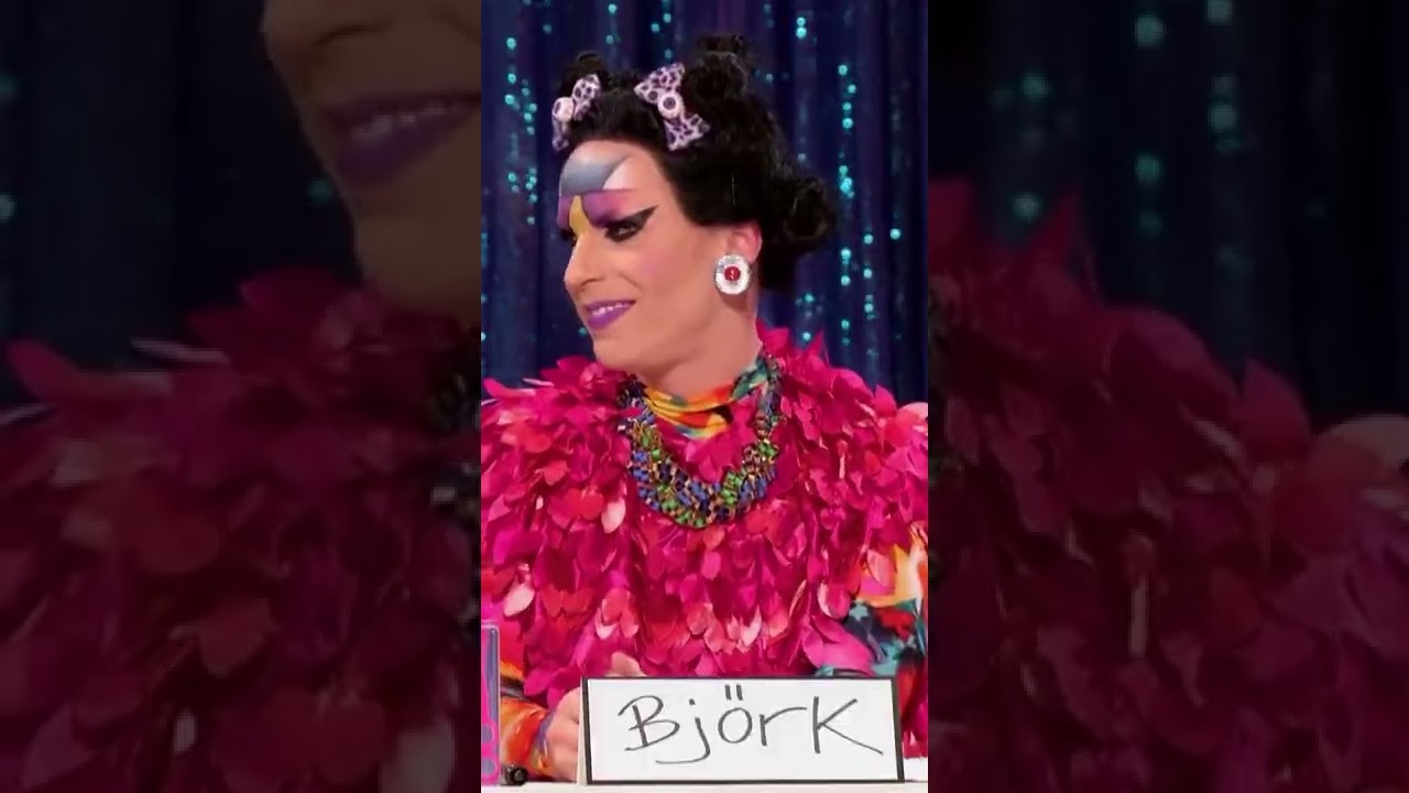RuPaul's Drag Race All Stars 2 Snatch Game: Katya As Björk #shorts